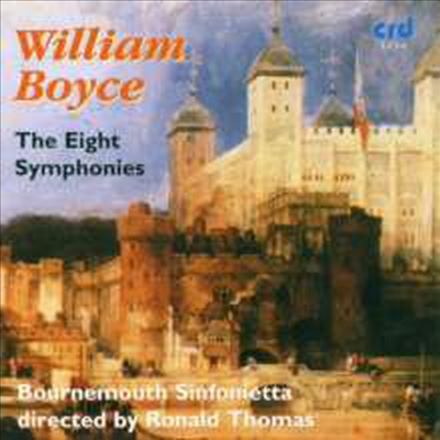 윌리엄 보이스: 교향곡 1번 - 8번 (William Boyce: Symphonies Nos.1 - 8)(CD) - Ronald Thomas