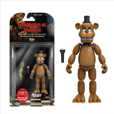 Funko - (펀코)Funko Articulated Action Figure Fnaf - Freddy (파이브나이츠엣프레디)(프레디의 피자가게 피규어 나이트메어)(프레디)