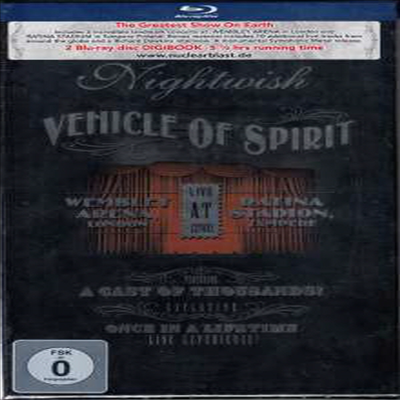 Nightwish - Vehicle Of Spirit: Live (Hard Cover)(2 Blu-ray)(Blu-ray)(2016)