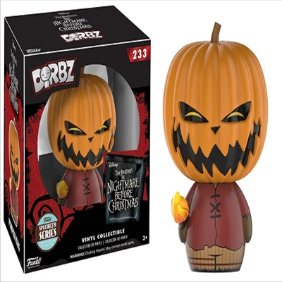 Funko - (펀코)Funko Dorbz: Nightmare Before Christmas - Pumpkin King (크리스마스의 악몽)(호박 왕)(펌킨 킹)(돌비즈)