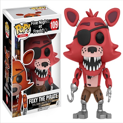 Funko - (펀코)Funko Pop! Games Five Nights At Freddy&#39;s - Foxy The Pirate(파이브나이츠엣프레디)(프레디의 피자가게 피규어 나이트메어)