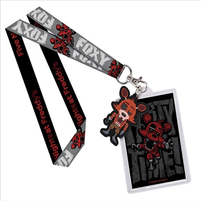 Funko - (펀코)Funko Lanyard Five Nights At Freddy&#39;s - Foxy(파이브나이츠엣프레디)(프레디의 피자가게 피규어 나이트메어)