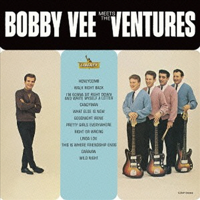 Ventures - Bobby Vee Meets The Ventures (Ltd. Ed)(Cardboard Sleeve (mini LP)(Mono &amp; Stereo Version)(SHM-CD)(일본반)