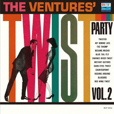 Ventures - Twist Party Vol.2 (Ltd. Ed)(Cardboard Sleeve (mini LP)(Mono & Stereo Version)(SHM-CD)(일본반)