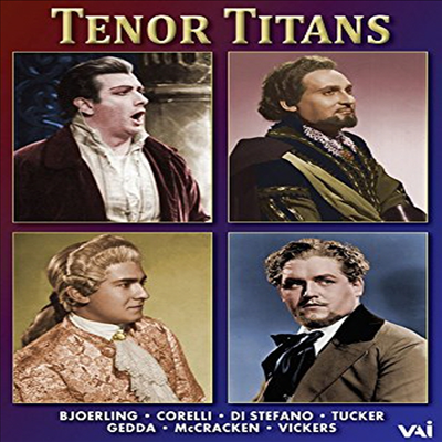 세기의 테너 (Tenor Titans)(DVD) - Jussi Bjoerling