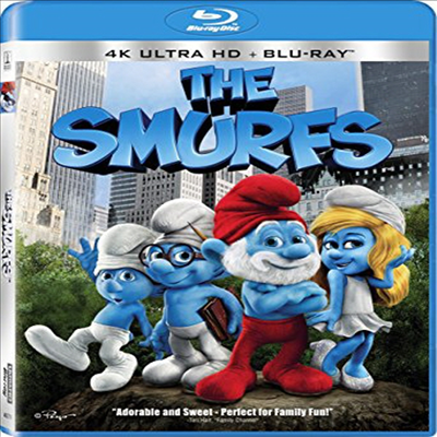 The Smurfs (개구쟁이 스머프) (2011) (한글자막)(4K Ultra HD + Blu-ray)