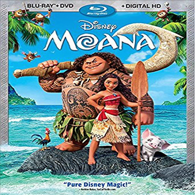 Moana (모아나) (2016) (한글무자막)(Blu-ray + DVD + Digital HD)