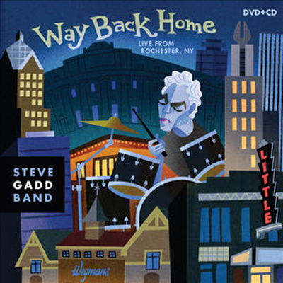 Steve Gadd Band - Way Back Home: Live From Rochester, NY 2015 (NTSC)(All Region)(2DVD+CD)(DVD)(Digipack)