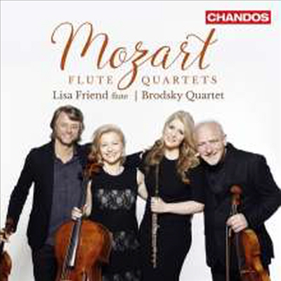모차르트: 플루트 사중주 1번 - 4번 (Mozart: Flute Quartets Nos.1 - 4)(CD) - Lisa Friend