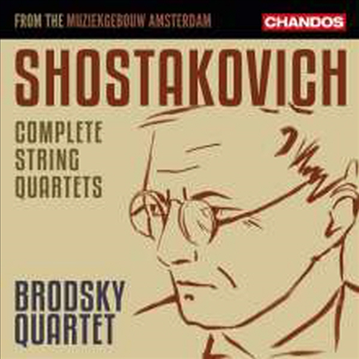 쇼스타코비치: 현악 사중주 1번 - 15번 전집 (Shostakovich: Complete String Quartets Nos.1 - 15) (6CD Boxset) - Brodsky Quartet