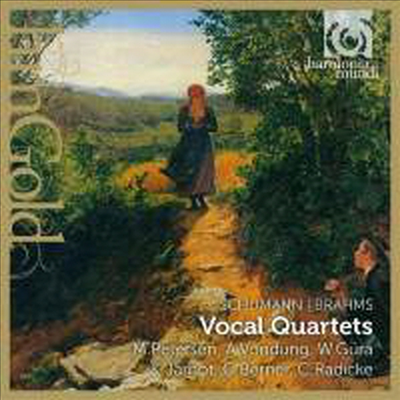 슈만 & 브람스: 사중창 가곡집 (Schumann & Brahms : Vocal Quartets) (2CD) - Marlis Petersen