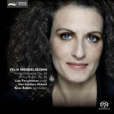 멘델스존: 바이올린 협주곡 &amp; 팔중주 (Mendelssohn: Violin Concerto &amp; Octet) (SACD Hybrid) - Liza Ferschtman