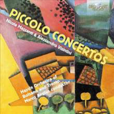 피콜로 협주곡집 (Piccolo Concertos)(CD) - Nicola Mazzanti