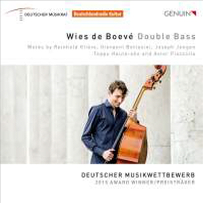 더블 베이스와 피아노를 위한 작품집 (Works for Double Bass and Piano)(CD) - Wies de Boeve