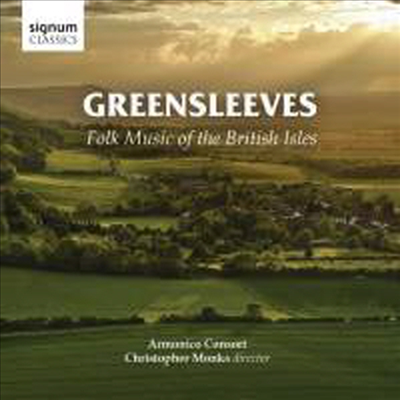 그린슬리브스 - 영국제도의 포크 음악 (Greensleeves - Folk Music of the British Isles)(CD) - Christopher Monks