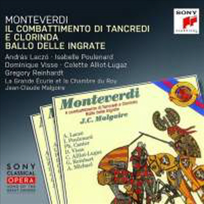 몬테베르디: 오페라 &#39;탄크레디와 클로린다의 전투&#39; (Monteverdi: Opera &#39;Il Combattimento Di Tancredi E Clorinda&#39;)(CD) - Jean-Claude Malgoire