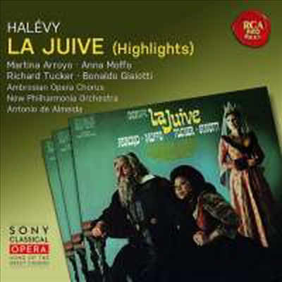 알레비: 오페라 &#39;유대 여인&#39; - 하이라이트 (Halevy: Opera &#39;La Juive&#39; - highlights)(CD) - Antonio de Almeida