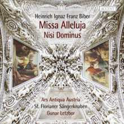 비버: 미사 알렐루야 &amp; 니시 도미누스 (Biber: Nisi Dominus &amp; Missa Alleluja a 36)(CD) - Gunar Letzbor