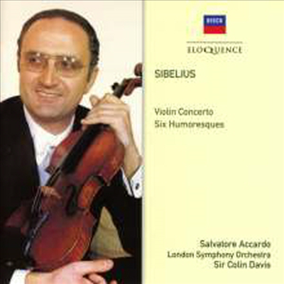 시벨리우스: 바이올린 협주곡 &amp; 여섯개의 유모레스크 (Sibelius: Violin Concerto &amp; Six Humoresques)(CD) - Salvatore Accardo