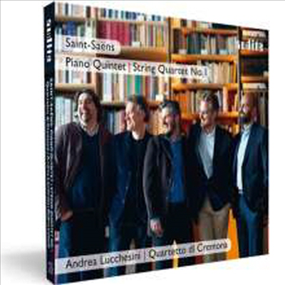 생상스: 피아노 오중주 &amp; 현악 사중주 1번 (Saint-Saens: Piano Quintet &amp; String Quartet No.1)(CD) - Quartetto di Cremona