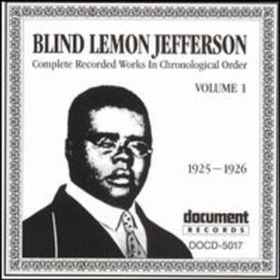 Blind Lemon Jefferson - Complete Recorded 1 (CD)