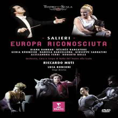 살리에리: 오페라 &#39;에우로파 리코노시우타&#39; (Salieri: Opera &#39;L&#39;europa Riconosciuta&#39;) (한글무자막)(DVD) (2017) - Riccardo Muti