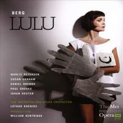 베르크: 오페라 &#39;룰루&#39; (Berg: Opera &#39;Lulu&#39;) (DVD + Blu-ray) (2017)(DVD) - Marlis Petersen