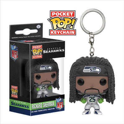 Funko - (펀코)Funko Pop! Keychain Sports: Nfl - Richard Sherman (내셔널풋볼리그)(프로미식축구리그)