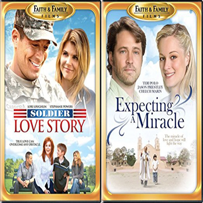 Faith & Family Dove Approved Soldier Love Story / Expecting a Miracle (솔져 러브 스토리/익스펙팅 어 미라클)(지역코드1)(한글무자막)(DVD)