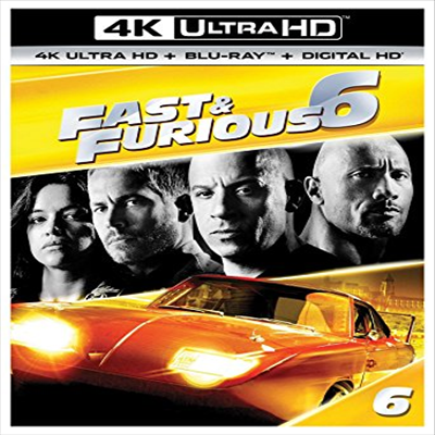 Fast & Furious 6 (분노의 질주: 더 맥시멈) (2013)(한글무자막)(4K Ultra HD + Blu-ray + Digital HD)
