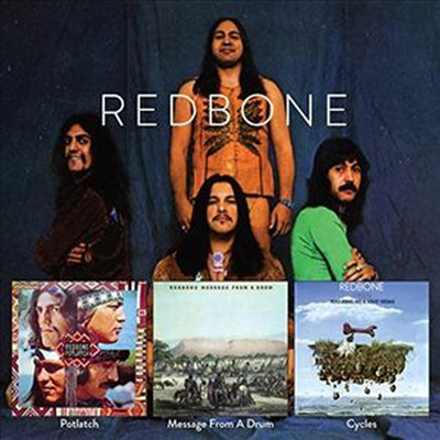 Redbone - Message From A Drum / Cycles / Already Here (3 On 2CD)