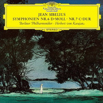 시벨리우스: 교향곡 6, 7번, 타피올라 (Sibelius: Symphony No.6 &amp; 7, Tapiola) (Ltd. Ed)(UHQCD)(일본반) - Herbert Von Karajan