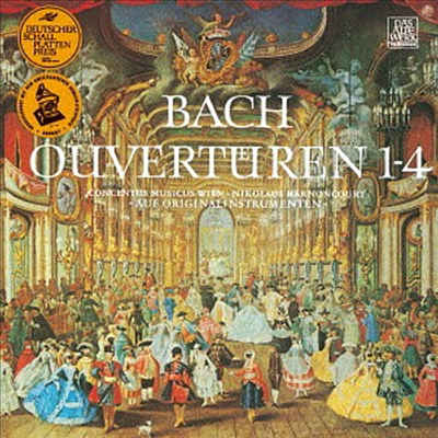 바흐: 관현악 모음곡 1-4번 (Bach: Orchestral Suites.1-4) (2CD)(일본반) - Nikolaus Harnoncourt