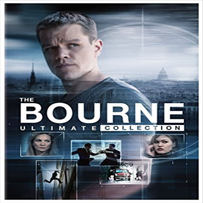 Bourne Ultimate Collection (Bourne Identity / Bourne Supremacy / Bourne Ultimatum / Bourne Legacy / Jason Bourne) (본 얼티메이트 컬렉션)(지역코드1)(한글무자막)(DVD)