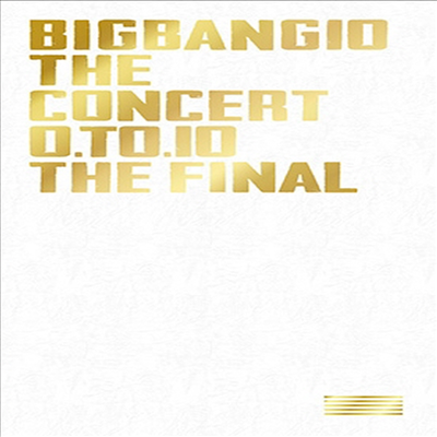 빅뱅 (Bigbang) - Bigbang10 The Concert : 0.To.10 -The Final- (지역코드2)(4DVD+2CD+Photobook Deluxe Edition)