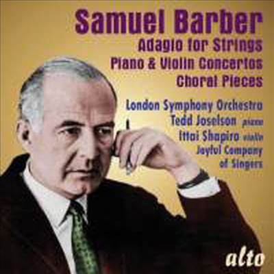 바버: 바이올린 협주곡 & 피아노 협주곡 (Barber: Violin Concerto & Piano Concerto)(CD) - Andrew Schenk