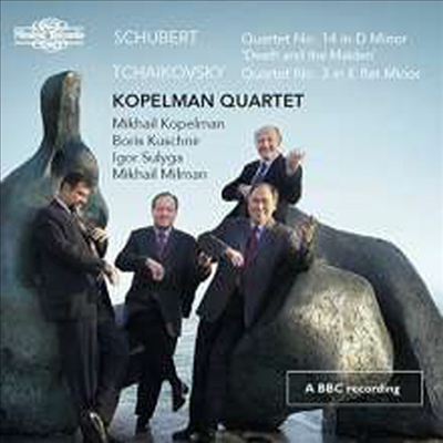 슈베르트: 현악 사중주 14번 '죽음과 소녀' & 차이코프스키: 현악 사중주 3번 (Schubert: String Quartet No.14 'Death and the Maiden' & Tchaikovsky: String Quartet No.3)(CD) - Kopelman Quartet