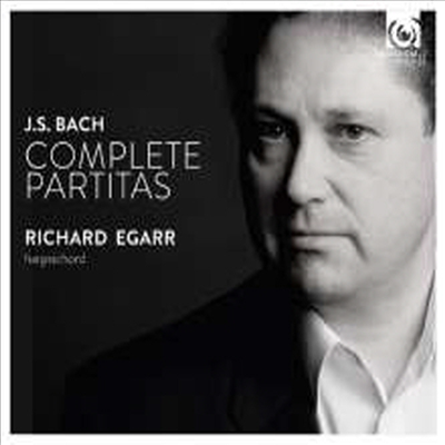 바흐: 파르티타 1번 - 6번 (Bach: Partitas Nos.1 - 6, BWV825 - 830) (2CD) - Richard Egarr