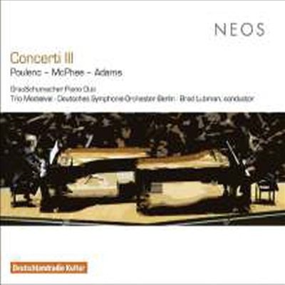 풀랑크: 두 대의 피아노를 위한 협주곡 (Poulenc: Two Pianos Concerto)(CD) - GrauSchumacher Piano Duo