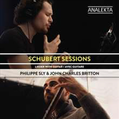 슈베르트: 기타 반주의 바리톤 가곡 (Schubert Sessions - Lieder with Guitar)(CD) - Philippe Sly