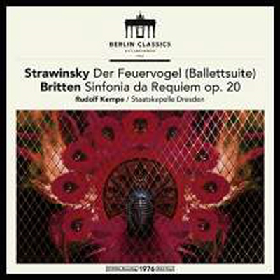 브리튼: 진혼 교향곡 & 스트라빈스키: 불새 모음곡 (Britten: Sinfonia Da Requiem, Op.20 & Stravinsky: The Firebird Suite) (180g)(LP) - Rudolf Kempe