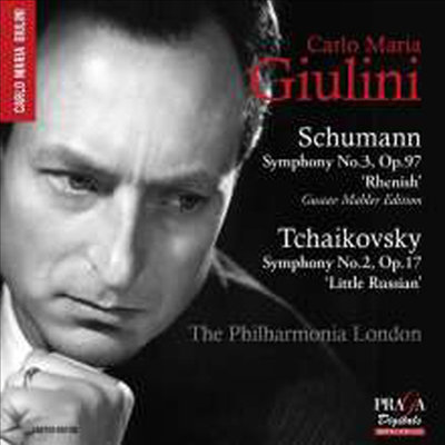 슈만: 교향곡 3번 '라인' & 차이코프스키: 교향곡 2번 '소러시아' (Schumann: Symphony No.3 'Rhenish' & Tchaikovsky: Symphony No.2 'Little Russian') (SACD Hybrid) - Carlo Maria Giulini