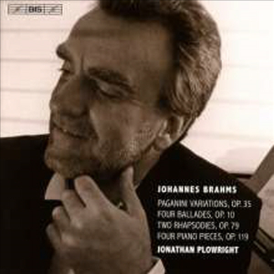 브람스: 4개의 발라드 &amp; 파가니니 주제에 의한 변주곡 (Brahms: 4 Ballades &amp; Variations On A Theme By Paganini In A Minor, Op.35) (SACD Hybrid) - Jonathan Plowright