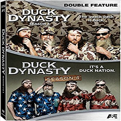 Duck Dynasty: Seasons 3 & 4 (덕 다이너스티)(지역코드1)(한글무자막)(DVD)