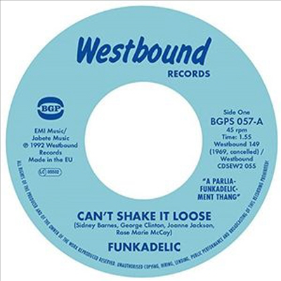 Funkadelic - Can&#39;t Shake It Loose / I&#39;ll Bet You (7&quot; Single)(Vinyl LP)