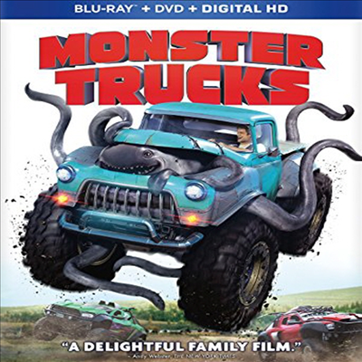 Monster Trucks (몬스터 트럭)(한글무자막)(Blu-ray+DVD)