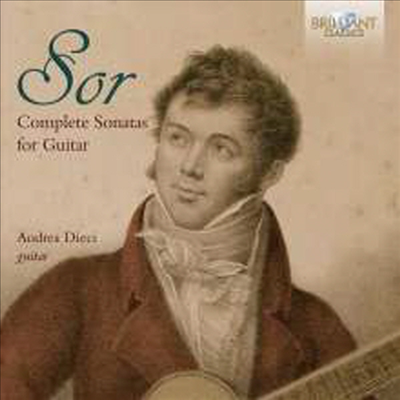 소르: 기타를 위한 대소나타 (Sor: Grand Sonatas)(CD) - Andrea Dieci