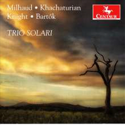 미요, 하차투리안, 나이트, 바르톡: 클라리넷 삼중주 (Milhaud, Khachaturian, Knight & Bartok: Clarinet Trios)(CD) - Trio Solari