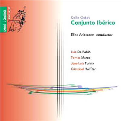 첼로 팔중주를 위한 현대 스페인 음악 - 투리나, 할프터 (Cello Octet Conjunto Iberico - Turina, Halffter)(CD) - Cello Octet Conjunto Iberico