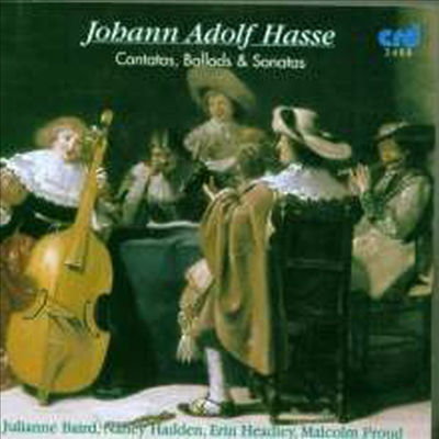 하세: 칸타타, 발라드, 소나타 (Hasse: Cantatas, Ballads & Sonatas)(CD) - Julianne Baird